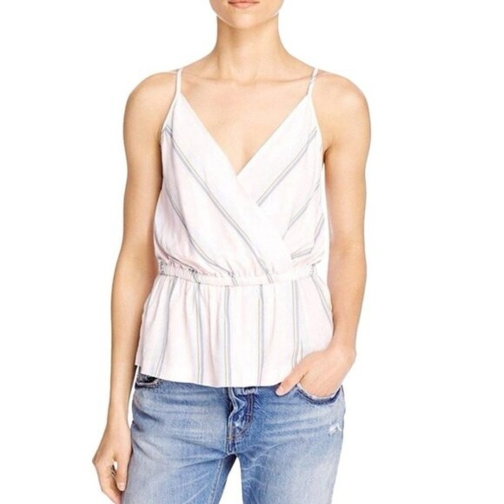 Free People Psychedelic Summer Pink Stripe Tank